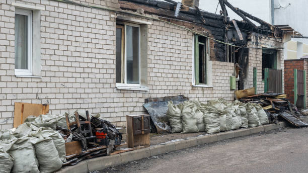 Professional Smoke Damage Removal technician working in Nerstrand, MN